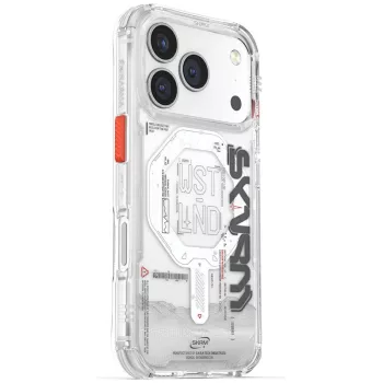   Skinarma Sonix Case iPhone 17 Pro Magnetic Charging tok, átlátszó