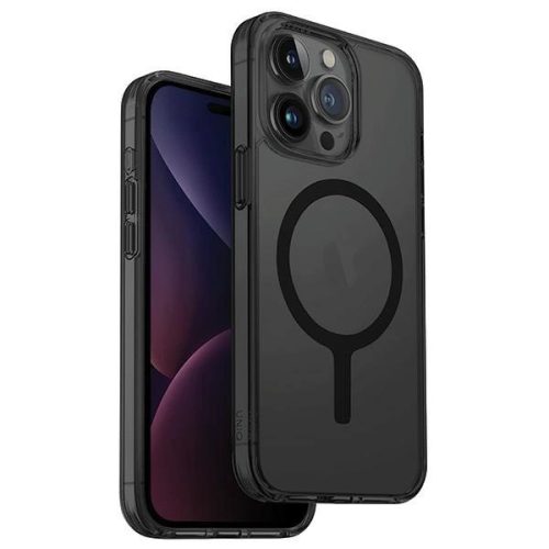UNIQ tok LifePro Xtreme iPhone 15 Pro 6.1" Magclick Charging, szürke