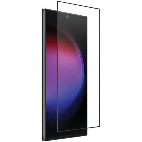 UNIQ Optix Vivid S24 Ultra, átlátszó edzett üvegfólia applikátorral