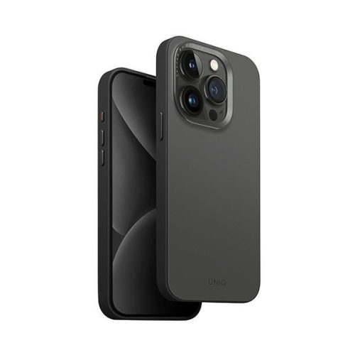 UNIQ tok Lyden DS iPhone 15 Pro 6.1" Magclick Charging tok, fekete