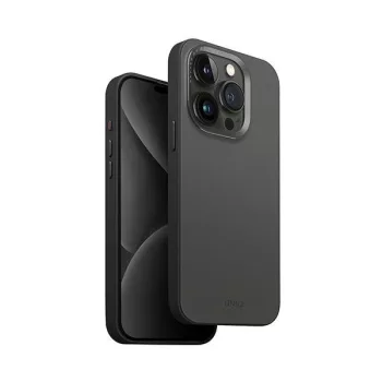   UNIQ tok Lyden DS iPhone 15 Pro Max 6.7" Magclick Charging tok, szürke