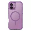 Uniq Combat iPhone 16 Plus 6.7" Magclick Charging case tok, rózsaszín/grape tok, rózsaszín