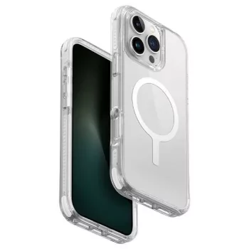   UNIQ tok Combat Luminous iPhone 16 Pro 6.3" Magclick Charging tok, fehér