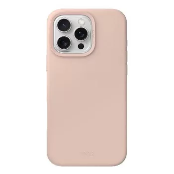   UNIQ tok Lino Hue iPhone 16 Pro 6.3" Magclick Charging tok, rózsaszín