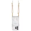UNIQ tok Coehl Savon iPhone 16 Pro 6.3", Magnetic Charging tok, átlátszó-színes