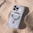 UNIQ tok Coehl Savon iPhone 16 Pro 6.3", Magnetic Charging tok, átlátszó-színes