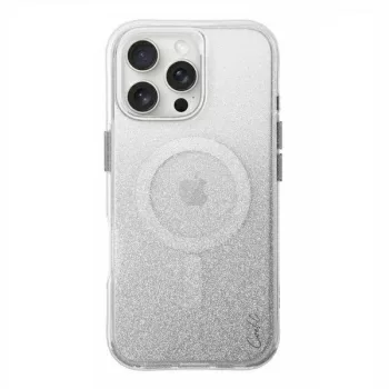   UNIQ tok Coehl Lumino iPhone 16 Pro Max 6.9" Magnetic Charging tok, ezüst