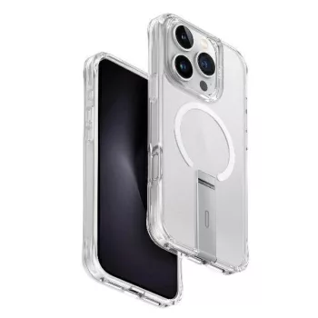   UNIQ tok Eleva with Vertica Stand iPhone 16 Pro 6.3" tok, átlátszó