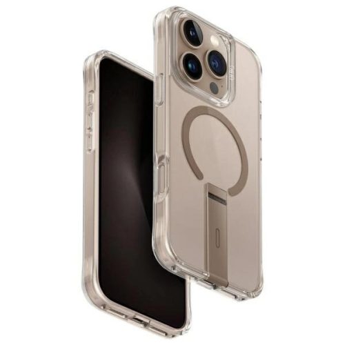 UNIQ tok Eleva with Vertica Stand, iPhone 16 Pro Max 6.9" tok, arany