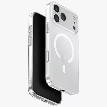   UNIQ Airsuit Case iPhone 17 Pro Max Magclick Charging tok, átlátszó