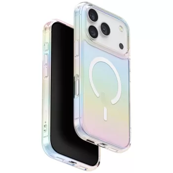   Uniq Iridescia Magclick Charging Case iPhone 17 Pro tok, színes