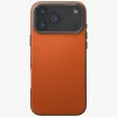 Uniq Lyden DS Case iPhone 17 Pro Max Magclick Charging tok, narancs-szürke