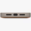 Uniq Lyden DS Case iPhone 17 Pro Max Magclick Charging tok, narancs-szürke