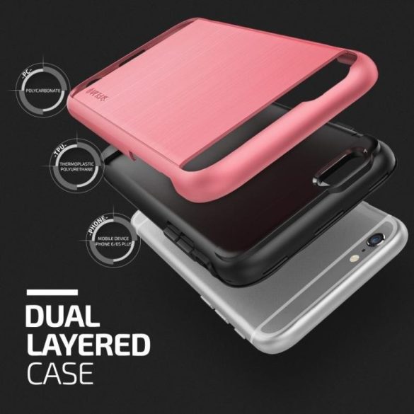 VRS Design (VERUS) iPhone 6 Plus/6S Plus Verge hátlap, tok, rózsaszín