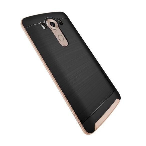 VRS Design (VERUS) LG V10 High Pro Shield hátlap, tok, arany