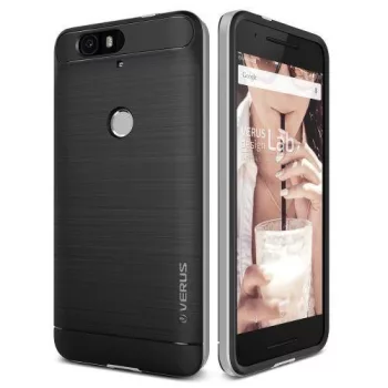   VRS Design (VERUS) Huawei Nexus 6P High Pro Shield hátlap, hátlap, tok, ezüst