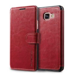   VRS Design (VERUS) Samsung Galaxy A7 (2016) Dandy Layered mágneses bőr piros