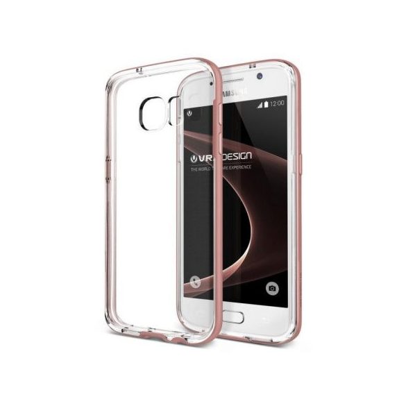 VRS Design (VERUS) Samsung Galaxy Note 8 Crystal Bumper hátlap, tok, rozé arany