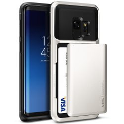   VRS Design (VERUS) Samsung Galaxy S9 Damda Glide hátlap, tok, bézs