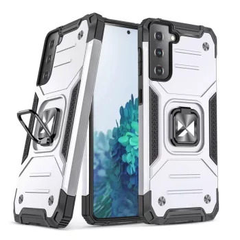   Wozinsky Armor Ring Samsung Galaxy S22 Plus, ütésálló hátlap, tok, kék