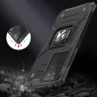 Wozinsky Armor Ring Samsung Galaxy S22 Ultra ütésálló hátlap, tok, kék