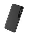Eco Leather View Case oldalra nyíló tok Samsung Galaxy S22 Plus, kék