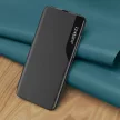 Eco Leather View Case oldalra nyíló tok Samsung Galaxy S22 Plus, kék