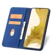 Magnet Fancy Case Samsung Galaxy S22 Plus oldalra nyíló tok, kék