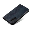 Magnet Strap oldalra nyíló tok Samsung Galaxy S22 Plus, kék