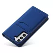 Magnet Case Samsung Galaxy S22 Plus oldalra nyíló tok, kék