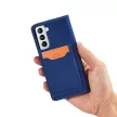 Magnet Case Samsung Galaxy S22 Plus oldalra nyíló tok, kék