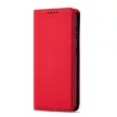 Magnet Case Samsung Galaxy S22 Plus oldalra nyíló tok, piros