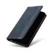 Magnet Strap Case iPhone 14 Pro Flip Wallet Mini Lanyard Stand tok, kék