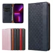 Magnet Strap Case iPhone 14 Pro Max Flip Wallet Mini Lanyard Stand tok, kék