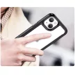 Outer Space Case iPhone 14 Plus hard cover with a gel frame tok, fekete