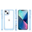 Outer Space Case iPhone 14 Plus hard cover with gel frame tok, kék