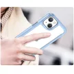 Outer Space Case iPhone 14 Plus hard cover with gel frame tok, kék