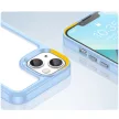Outer Space Case iPhone 14 Plus hard cover with gel frame tok, kék