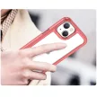 Outer Space Case iPhone 14 Plus hard cover with a gel frame tok, piros