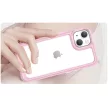 Outer Space Case iPhone 14 Plus hard cover with a gel frame tok, rózsaszín
