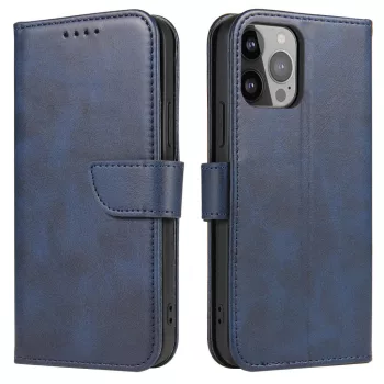   Smart Elegant Samsung Galaxy S23 Ultra oldalra nyíló tok, kék