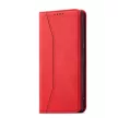 Magnet Fancy Case Samsung Galaxy S23 Plus oldalra nyíló tok, piros