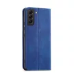 Magnet Fancy Case Samsung Galaxy S23 Ultra oldalra nyíló tok, kék