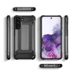 Hybrid Armor Tough Rugged Samsung Galaxy S23 Ultra ütésálló hátlap, tok, kék