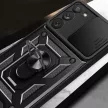 Hybrid Armor Tough Rugged Samsung Galaxy S23 Plus ütésálló hátlap, tok, fekete