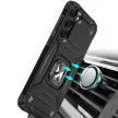 Wozinsky Armor Ring Samsung Galaxy S23 ütésálló hátlap, tok, fekete