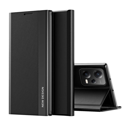 Sleep Case Pro case for Xiaomi Redmi Note 12 5G / Poco X5 5G with flip stand tok, fekete
