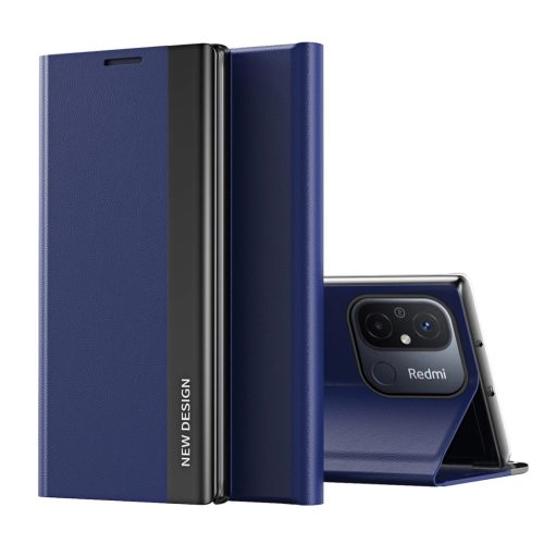 Sleep Case Pro case for Xiaomi Redmi Note 12 Pro+ with flip stand tok, kék
