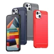 Flexible carbon pattern iPhone 15 Plus Carbon Case tok, kék