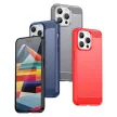 Flexible carbon pattern iPhone 15 Pro Max Carbon Case tok, fekete